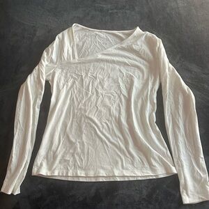 White Long Sleeve Women's Top